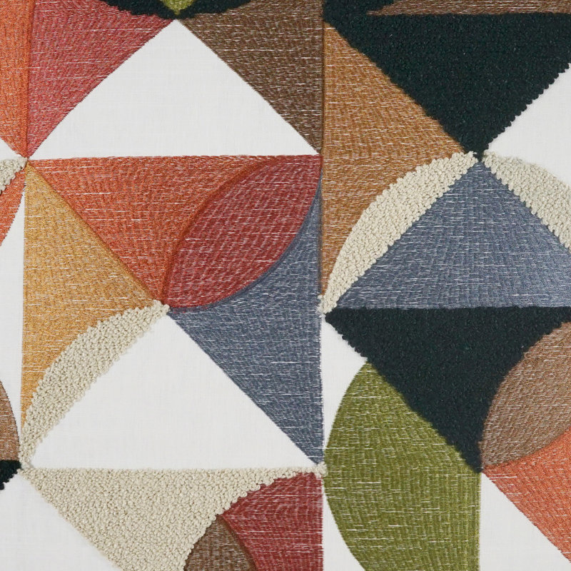 Collide Throw Pillow, Square 22"