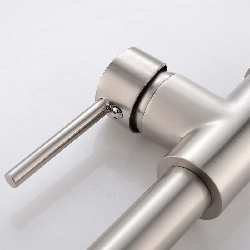 Robinet de cuisine HOOSENG, Nickel brossé