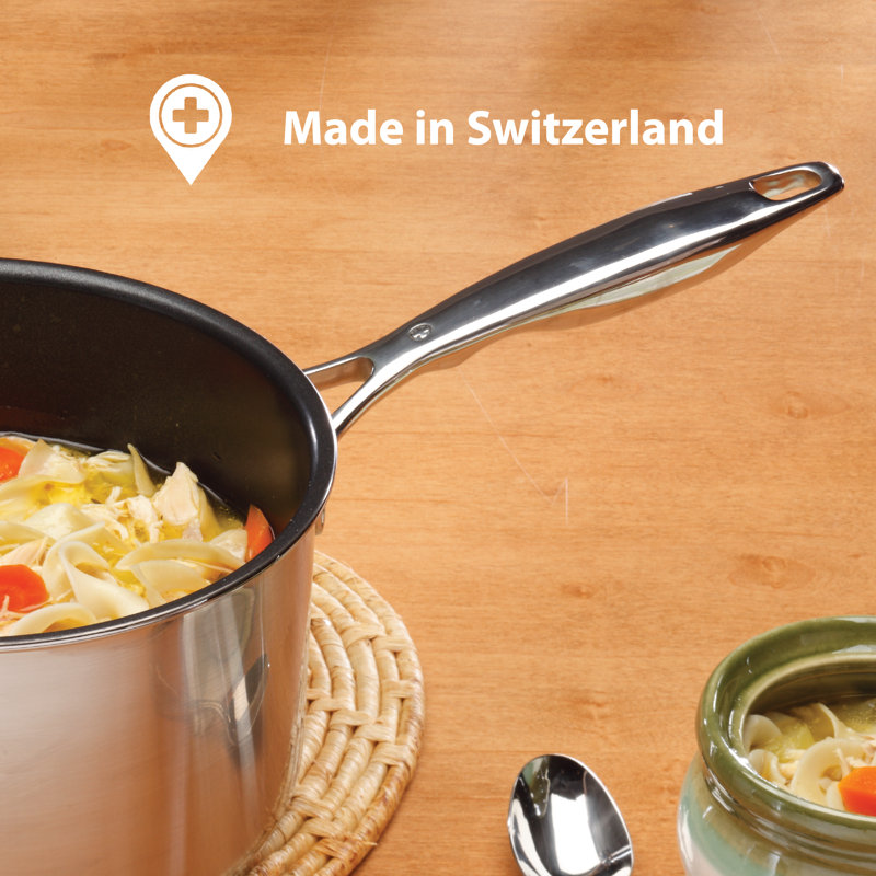 Prestige Stainless Steel Non-Stick Frying Pan, 11"