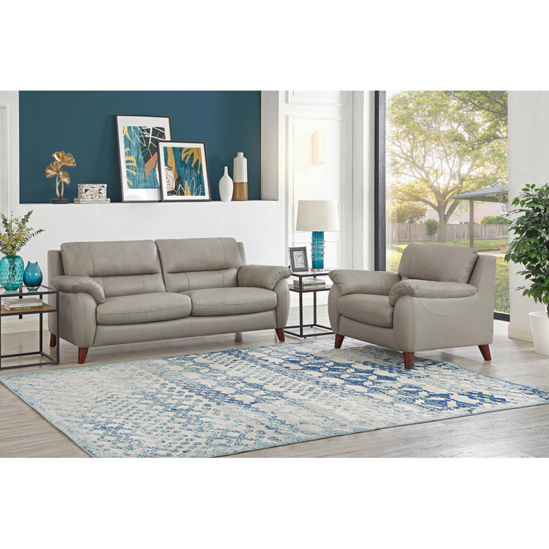 2 - Piece Leather Living Room Set