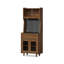 Armoire de rangement scandinave en bois massif