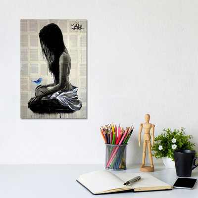 Maiden Hope by Loui Jover - Wrapped Canvas Print