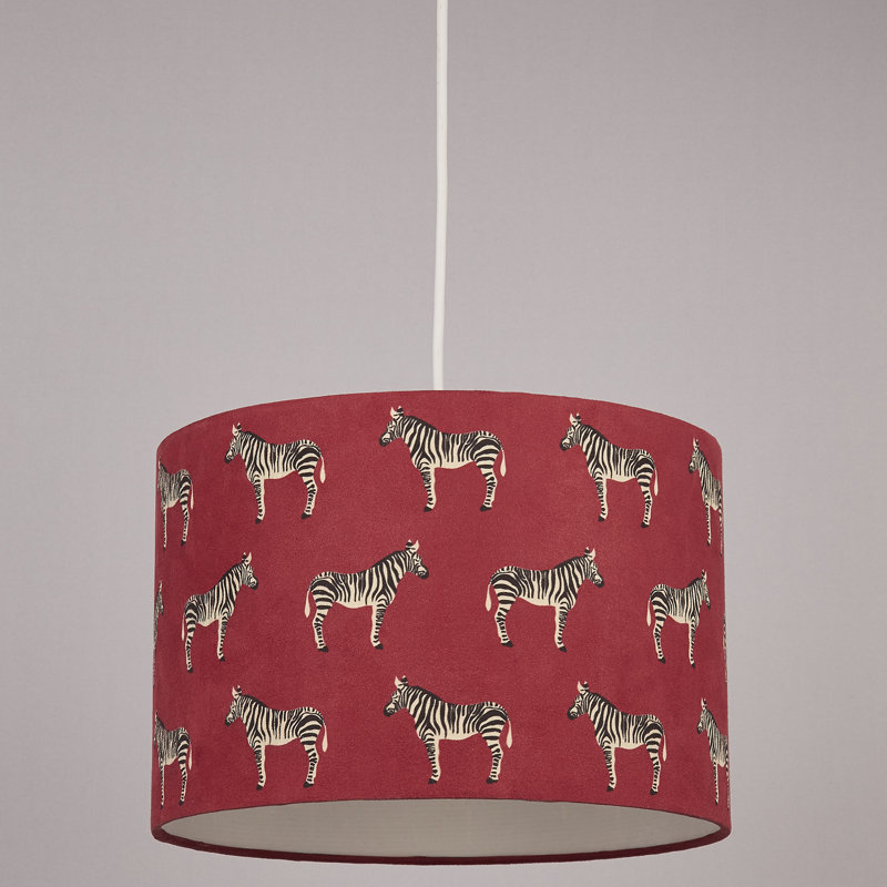20cm H Polyester Drum Lamp Shade ( Clip On )