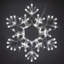 Flocon de neige pliant avec lumière DEL-18665420
