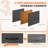 5-Drawer Fabric Dresser, Vertical Storage Chest with Wood Top, Tall Storage Organizer-118614665
