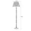 Blanc + tissu noir + bois massif + lampes sur pied sans fer-609658822