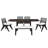 6 - Piece Extendable Dining Set-1806763458