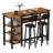 Euphemie Rectangular 15.7'' L x 47.2'' W Dining Set-113397391