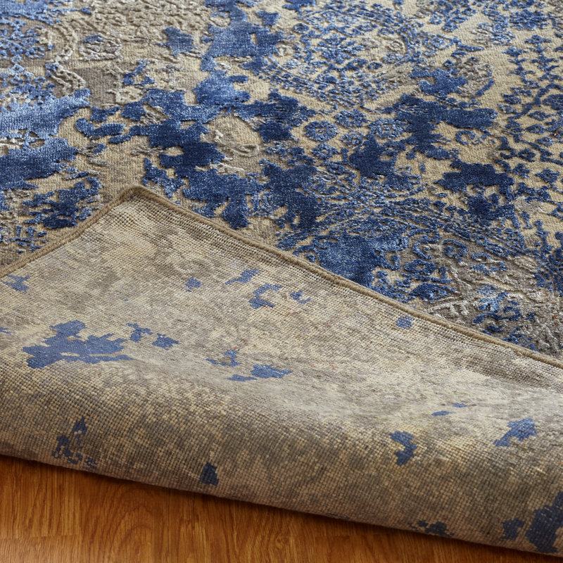 Hand Knotted Area Rug, Rectangle 12' x 15'