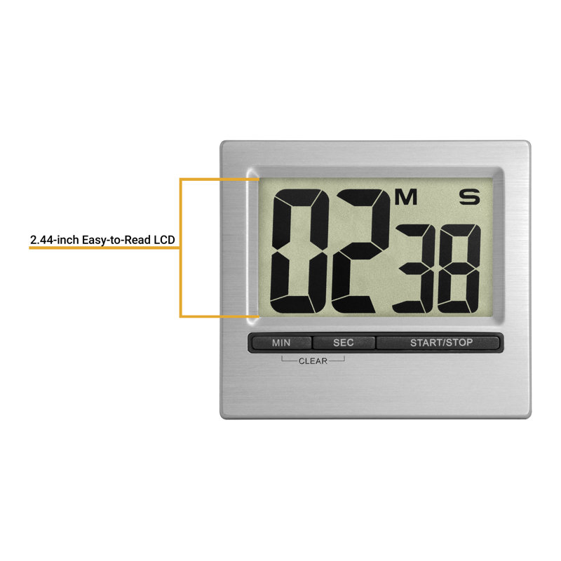 Horloge de table, Argent