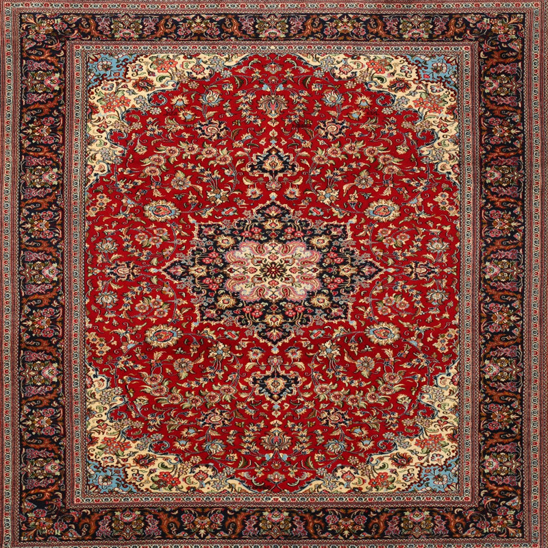 Cayslee Oriental Indoor Rug, Square 8'