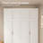93.9 Inch H Armoire with Top Cabinet