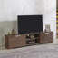 Meuble télé en bois massif pour téléviseur de 70 po ou moins Hlett-77327575