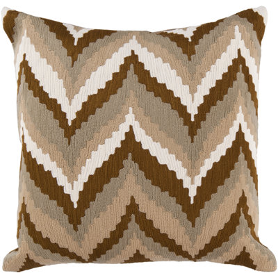  Chevron Cotton Pillow Cover
