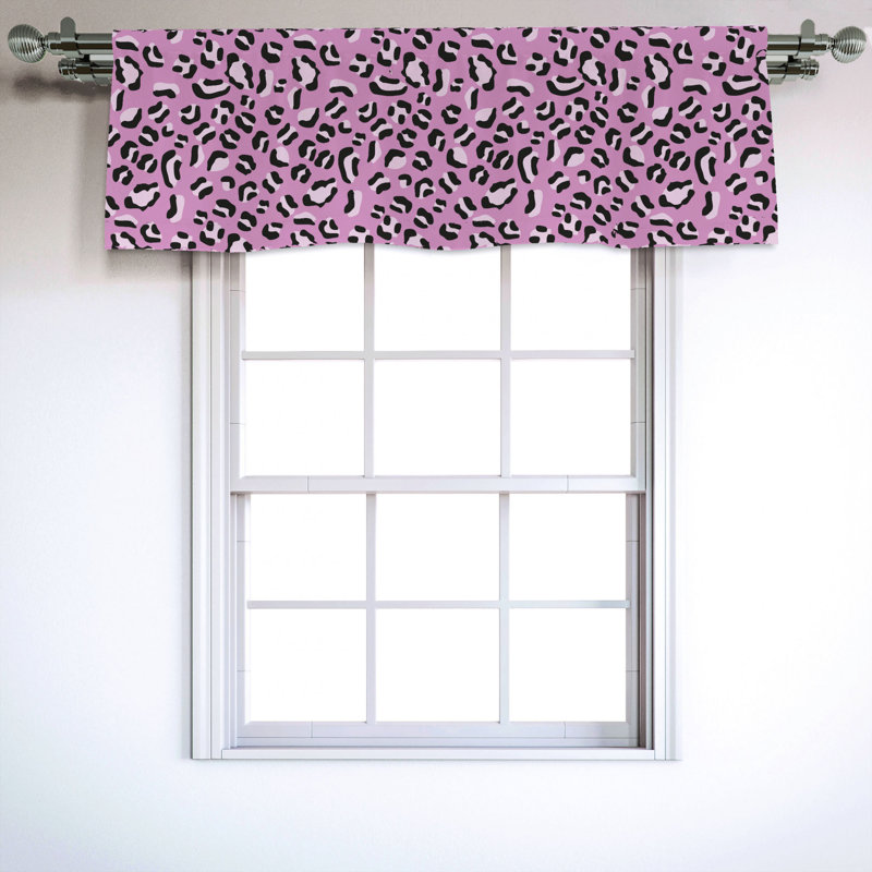 Sateen Ruffled Window Valance
