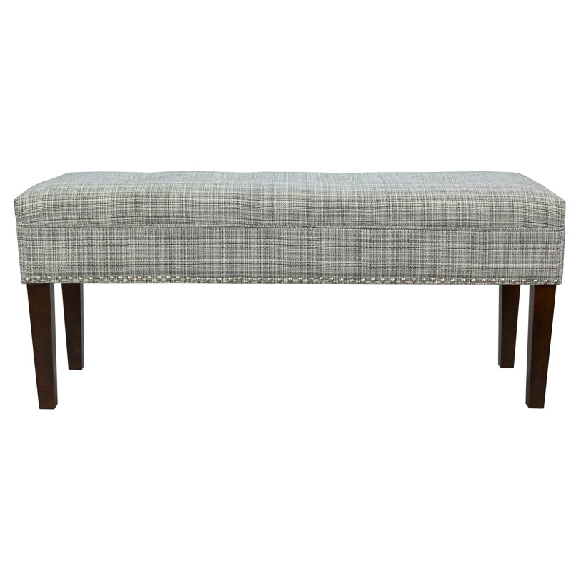 Banc recouverts de tissu d'ameublement