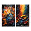 "Colourful Symmetris I", 2 pièces-603001714-603001713