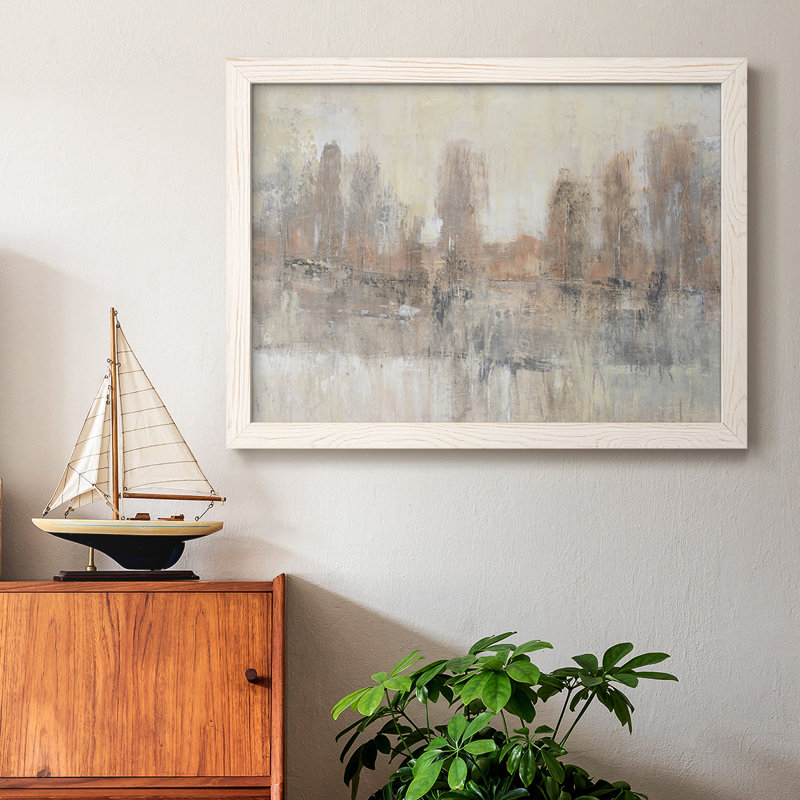 Land Parcel II, reproduction d'art sur toile, Blanc, H 14 po x l 20 po x P 1,5 po