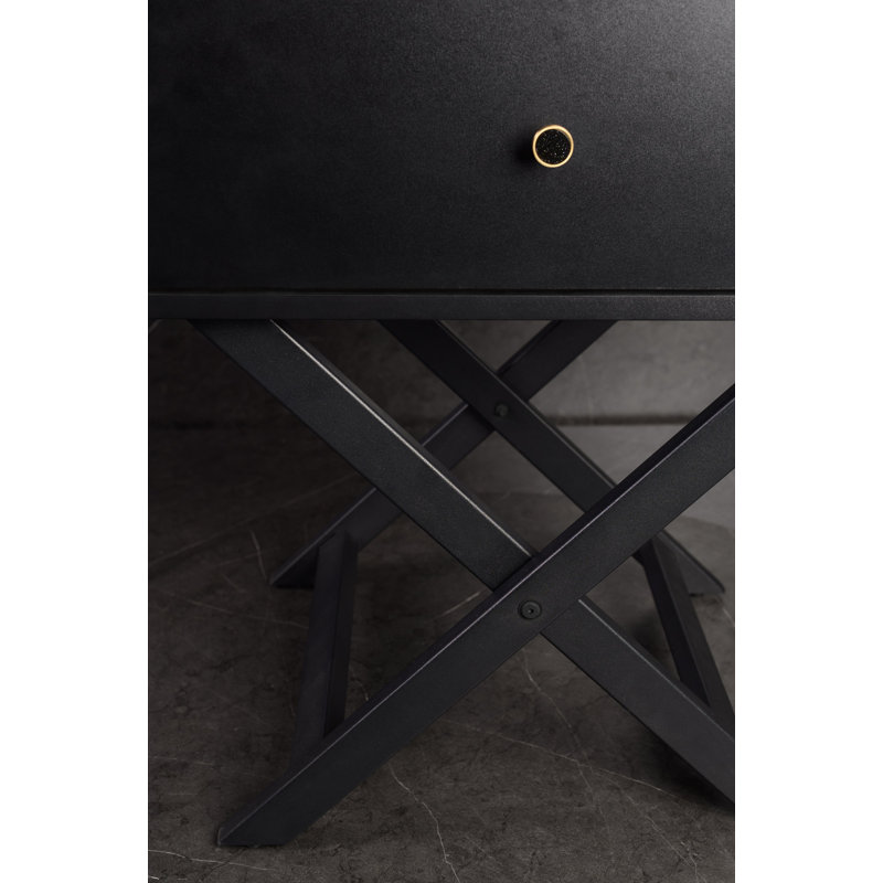 Fernly 50 cm W Bedside Table