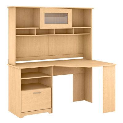 Bureau d'angle réversible avec clapier Ozro