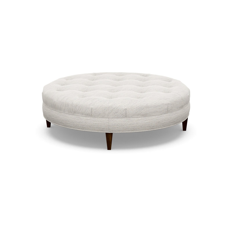Round Ottoman, Walnut, 9907-99