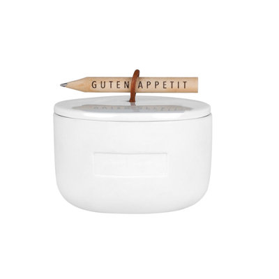 Pot en porcelaine Bon Appetit - 2,6 x 3,9 po