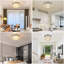 Chrome LED Flush Mount