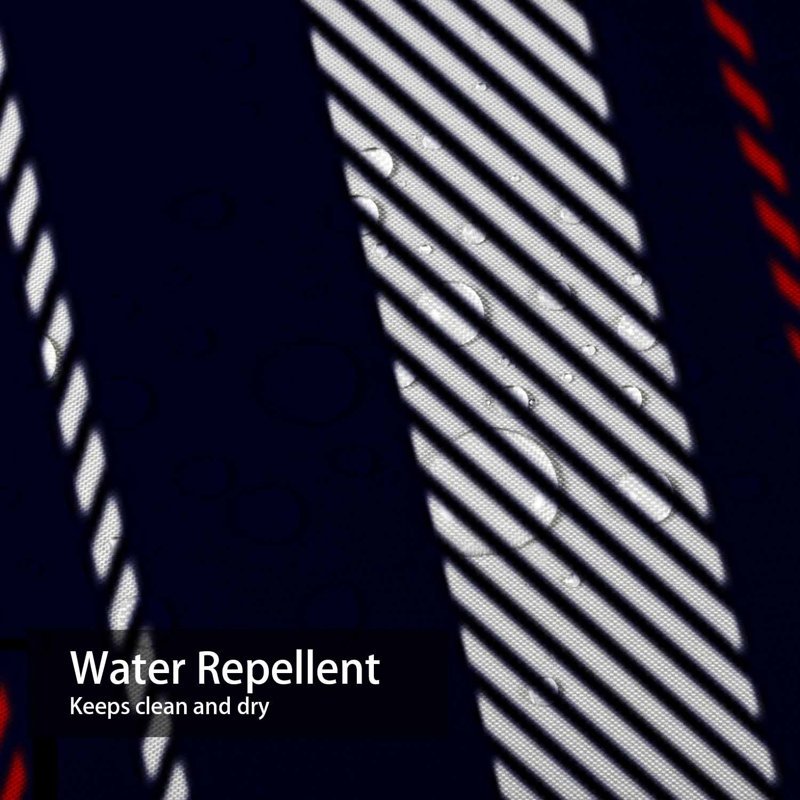 Rideau de douche Stripe, L 72 po x l 84 po