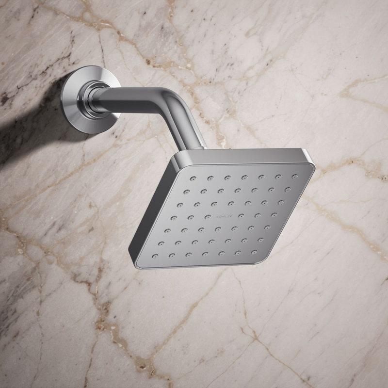 Venza Single-Function Showerhead, 1.5 Gpm, Polished Chrome