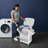 Rolling Laundry Hamper Laundry Hamper with Lid Storage Bin with Handle