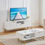 TV Stand for TVs up to 75" with Fireplace Included