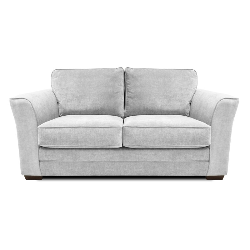 Belvidere 2 Seater Cotton Sofa Bed, Silver