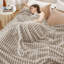 BEDSURE Cuddly Blanke - Bedspread, Wool Blanket & Fleece Blanket, Sofa Blanket, Soft Warm Chunky Cord Blanket for Room Decoration, Living Room & Cuddly Blankets, Large Blanket-456233769-456233779
