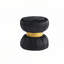 Tabouret d'appoint rond en acier inoxydable
