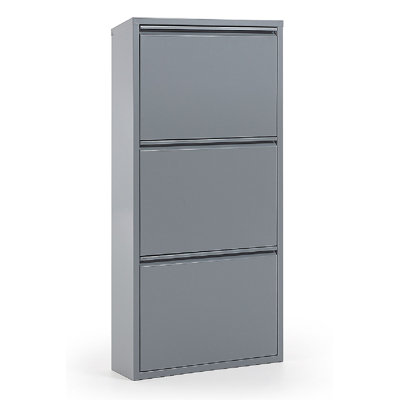 Ode 3 Shelves Shoe Storage Cabinet