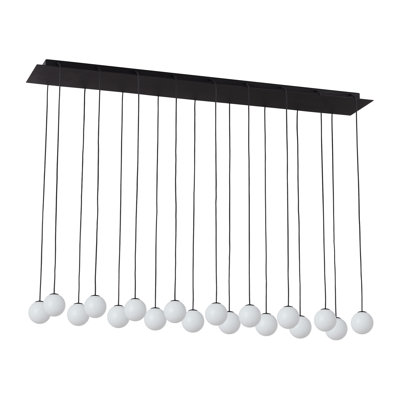 Orbet 18 - Light LED Chandelier