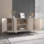 Armoire de rangement moderne en pierre frittée minimaliste-624614432