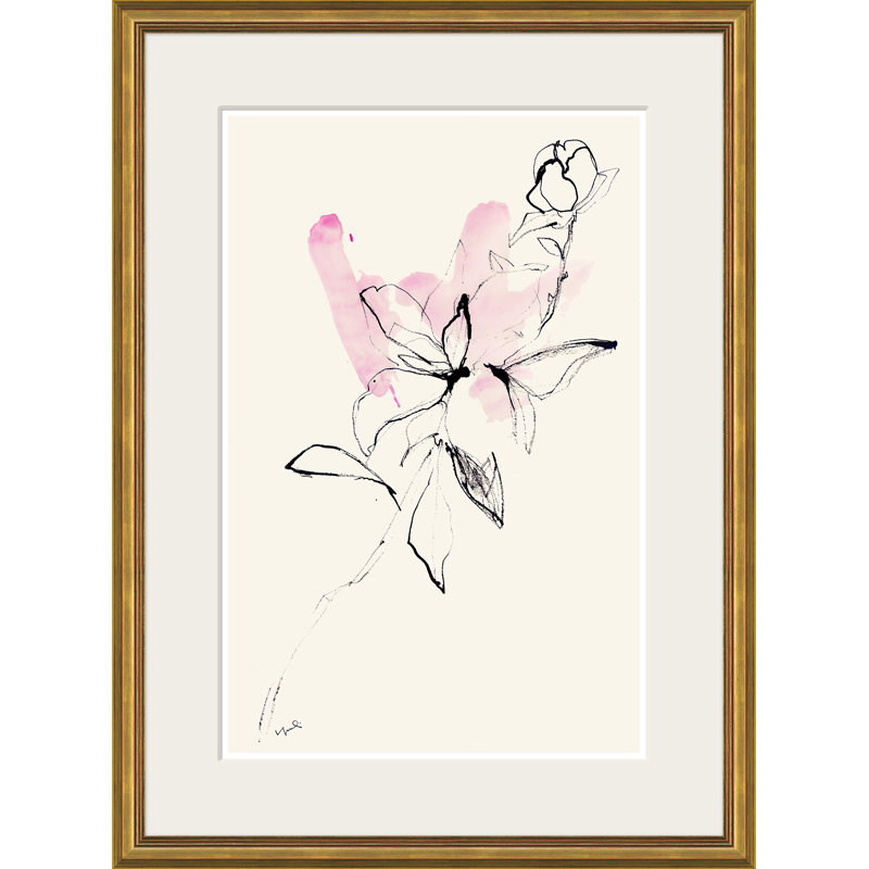 A Study In Pink I Painting by Yuki Osada