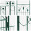 203cm W x 50cm D Steel Arbour-125281507
