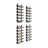Carly Wine Bottle Rack in Black