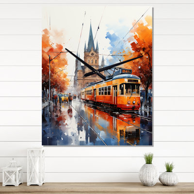 Horloge murale City City Popart I - Cityscapes