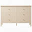 Philomena 119.38cm W 6 - Drawer Chest of Drawers-1398267316