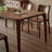 Black Walnut table set