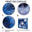 Blue Blue Glance Bigfoot - Bigfoot Wall Art Living Room-1181200922-1211452092