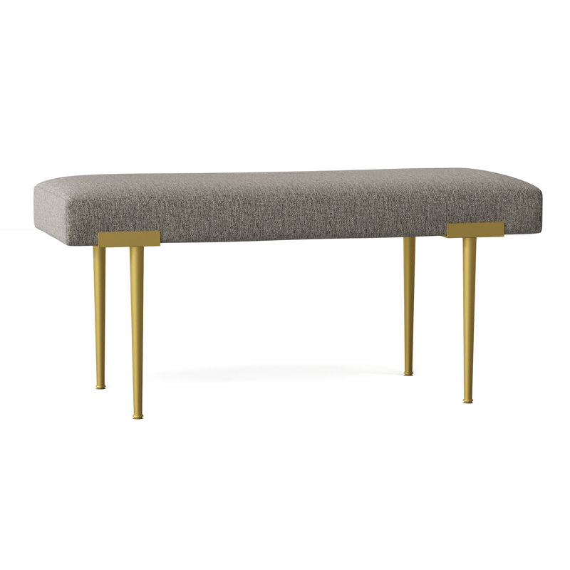 Libby Langdon Upholstered Bench, 9508 Smoke