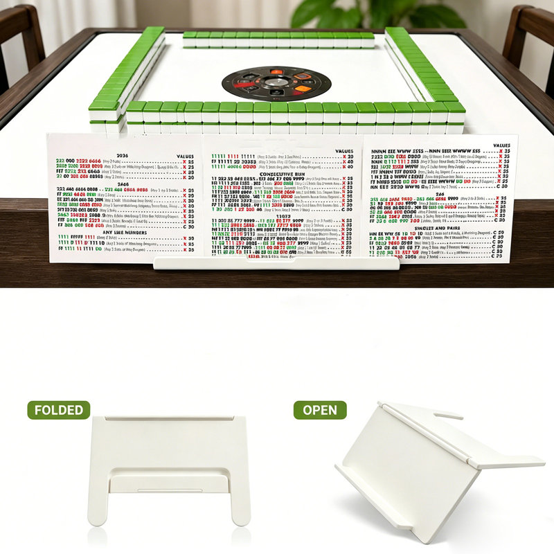 Support pliable Mahjong Card, Blanc