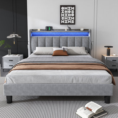 Daycia Upholstered Storage Bed