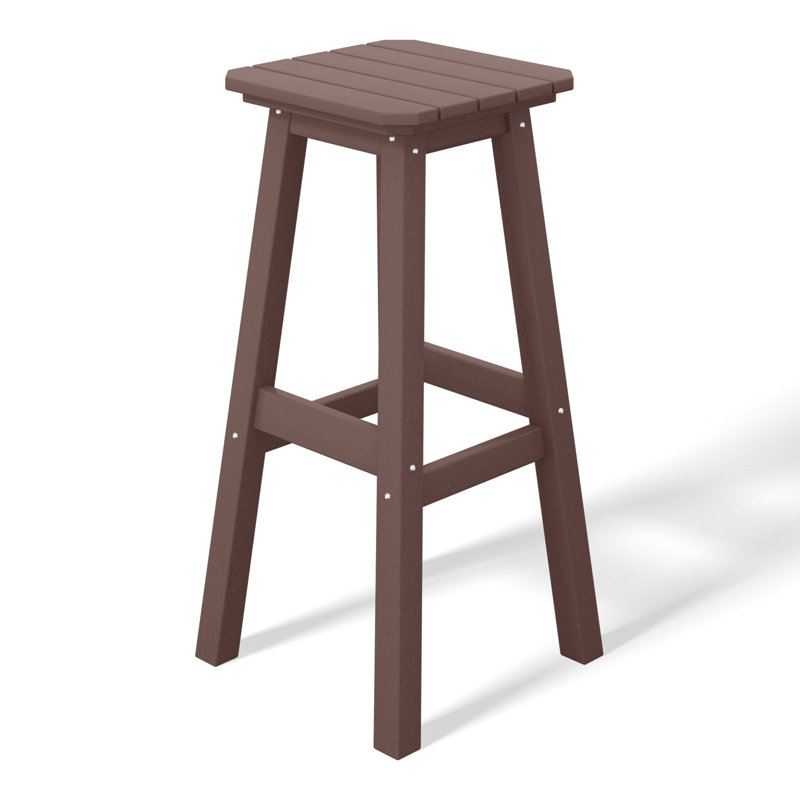 Tabouret d'extérieur Laguna, Brun foncé