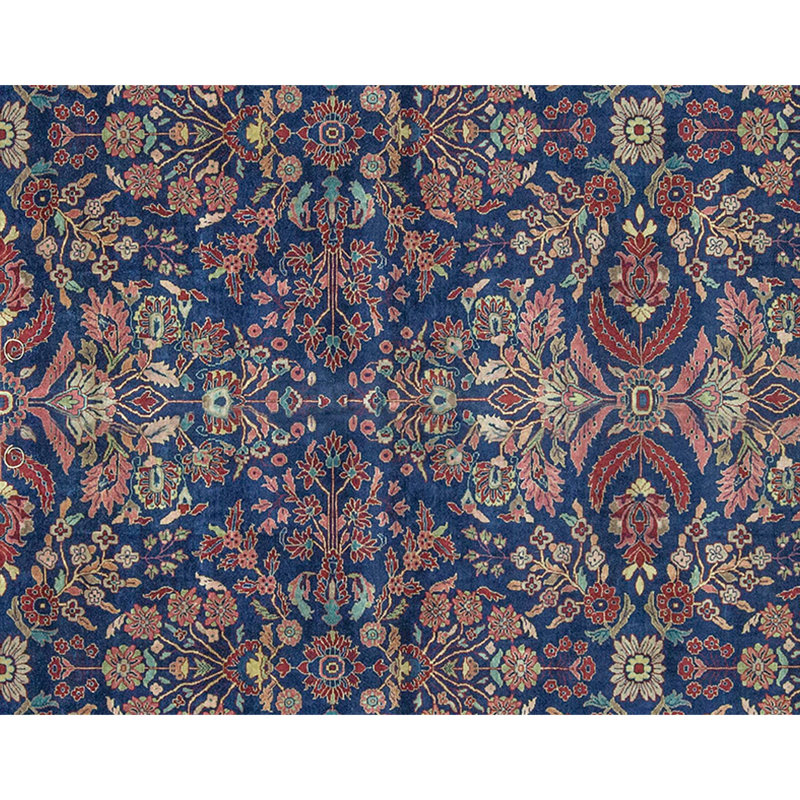 Mahajaran Wool Oriental Area Rug