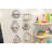 Set of 6 Geometric Wall Shelves – Floating Wooden Wall Decor